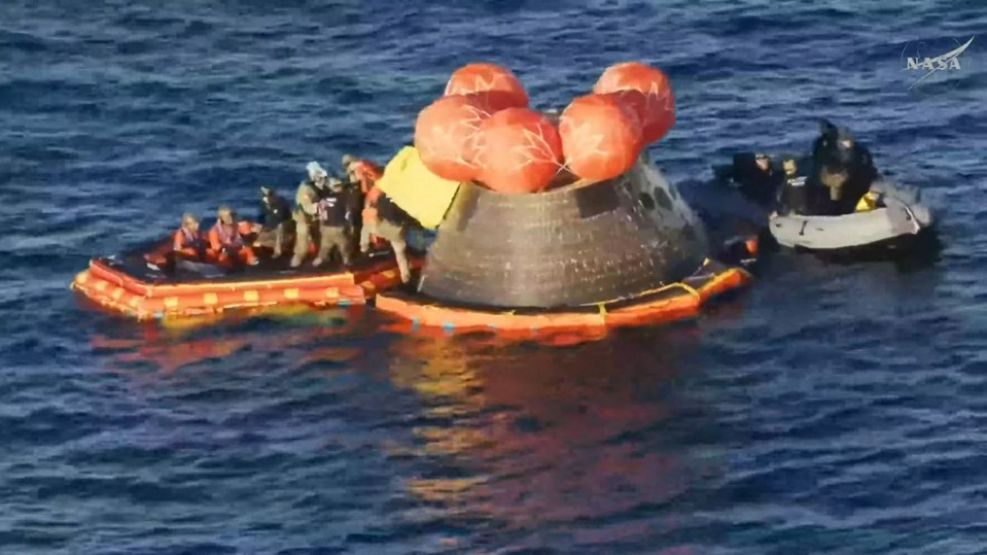 Artemis II volvió a la Tierra.